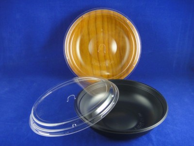 CT-11 PP Round "Black" Bowl w/ OPS Lid